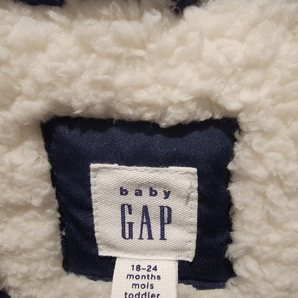 GAP baby Navy Vest 18-24months NWT - Picture 3 of 5